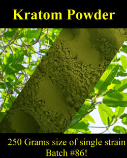250 Grams Powder, Batch #86