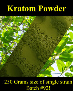 250 Grams Powder, Batch #92